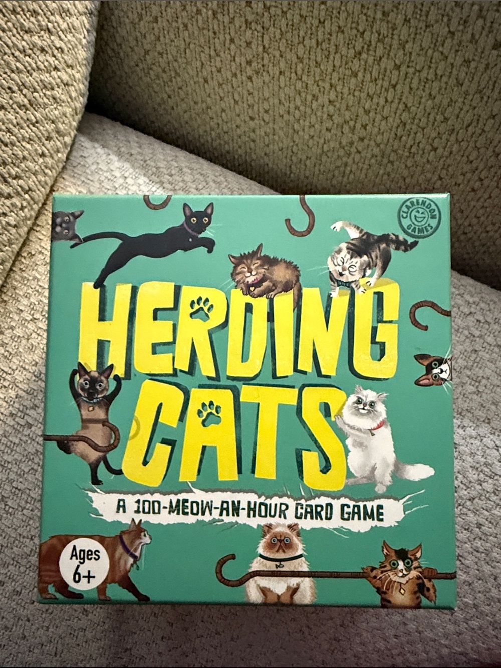 Herding Cats Card Game - Teal